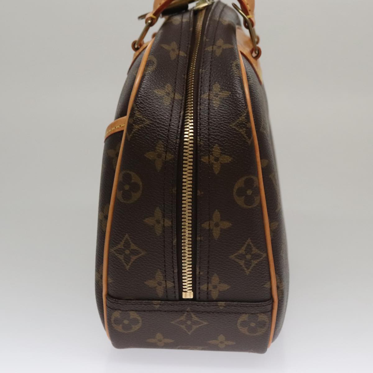 LOUIS VUITTON Monogram Trouville Hand Bag M42228 LV am7435