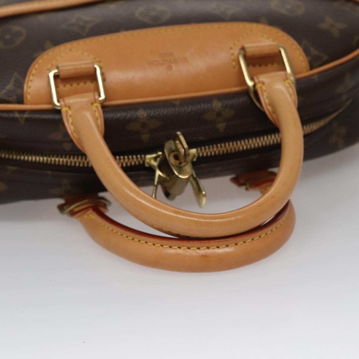 LOUIS VUITTON Monogram Trouville Hand Bag M42228 LV am7435