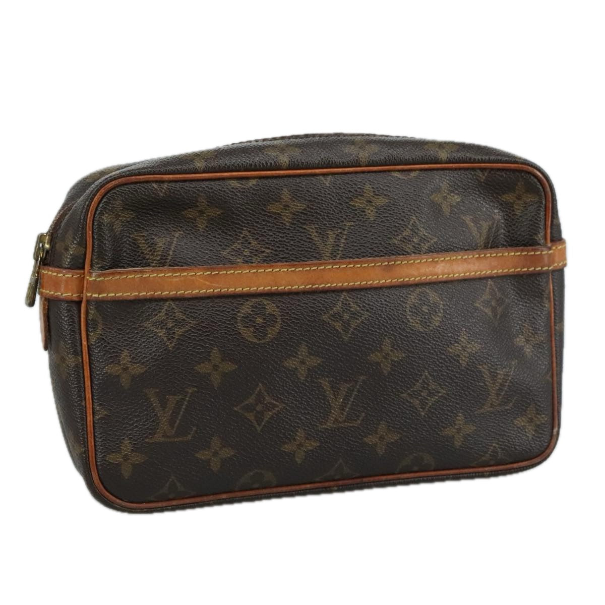 LOUIS VUITTON Monogram Compiegne 23 Clutch Bag M51847 LV am7436