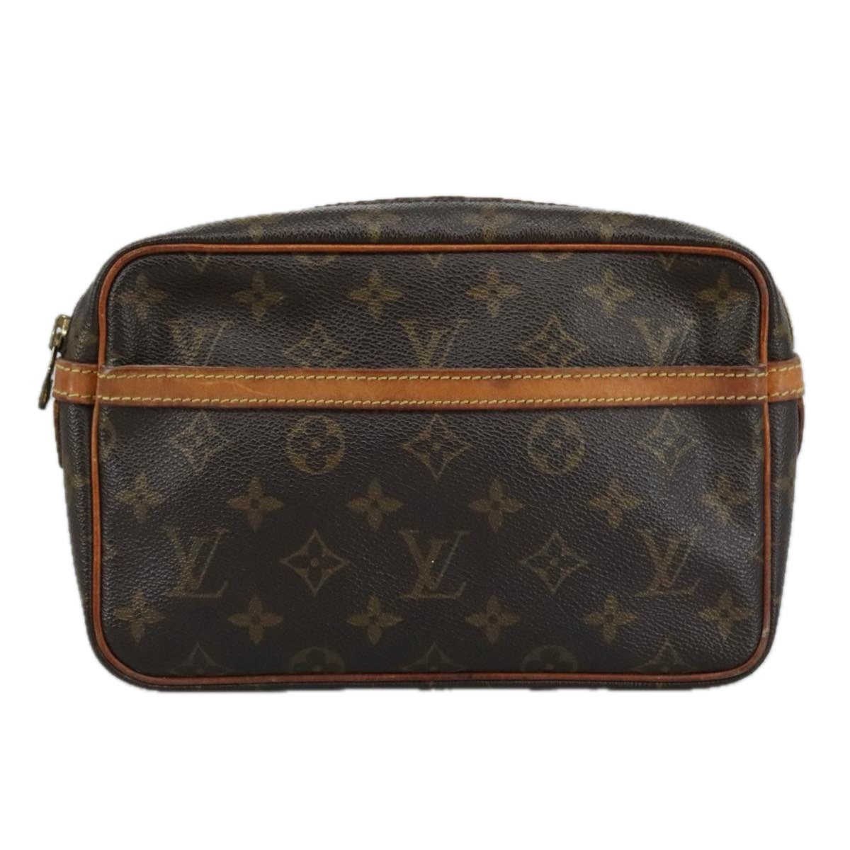 LOUIS VUITTON Monogram Compiegne 23 Clutch Bag M51847 LV am7436