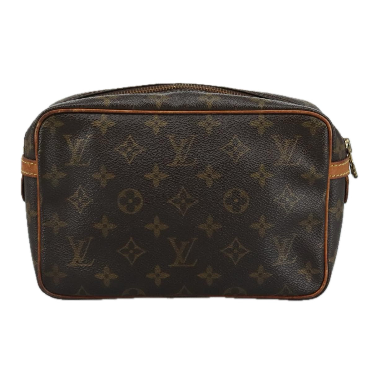 LOUIS VUITTON Monogram Compiegne 23 Clutch Bag M51847 LV am7436