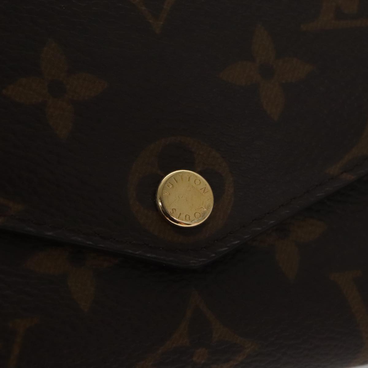 LOUIS VUITTON Monogram Portefeuille Sarah Long Wallet M61734 LV am7453