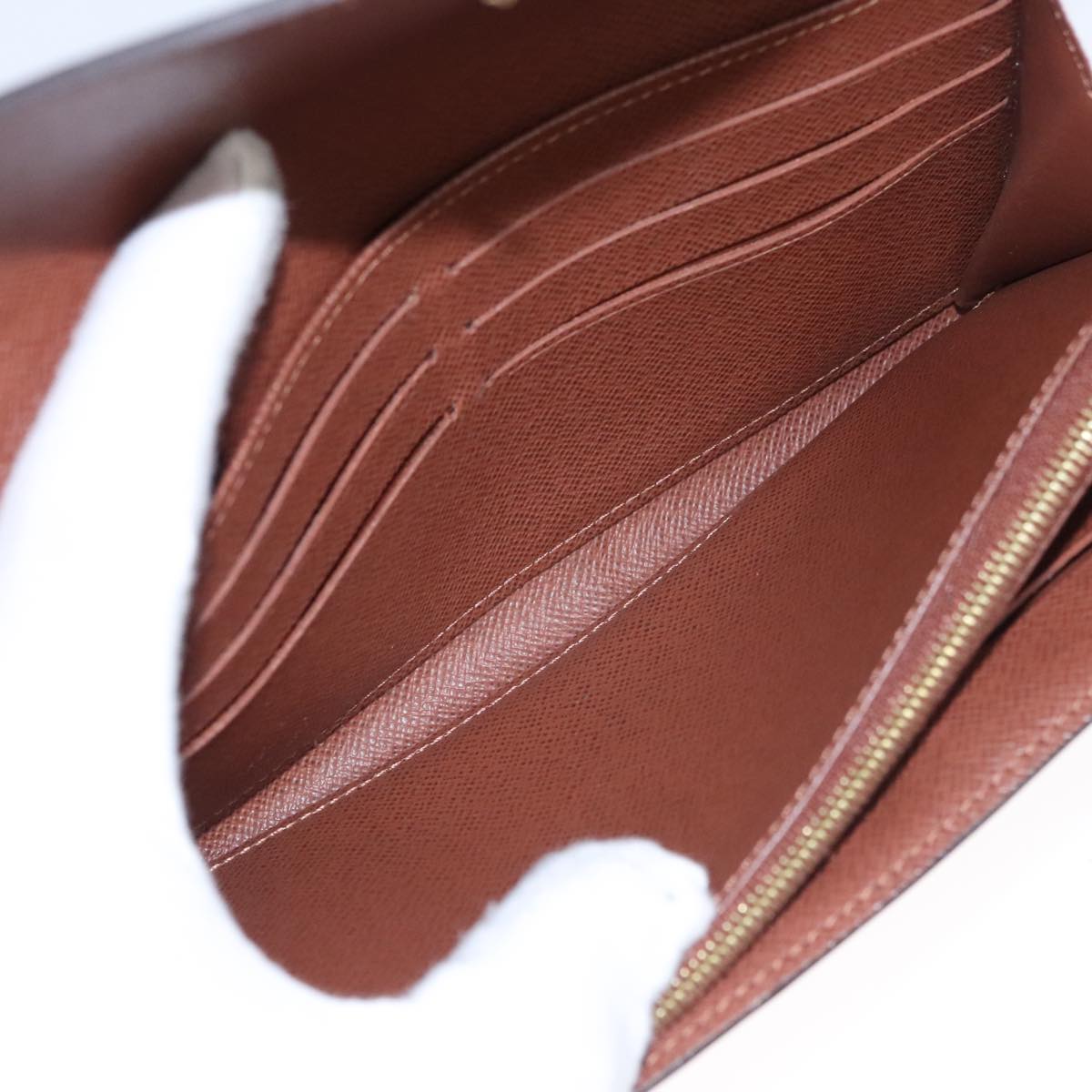 LOUIS VUITTON Monogram Portefeuille Sarah Long Wallet M61734 LV am7453