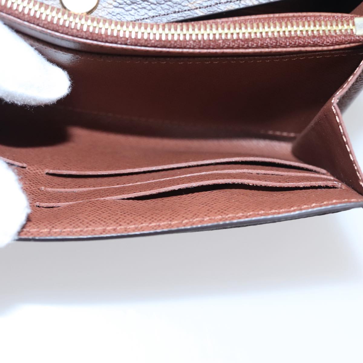 LOUIS VUITTON Monogram Portefeuille Sarah Long Wallet M61734 LV am7453
