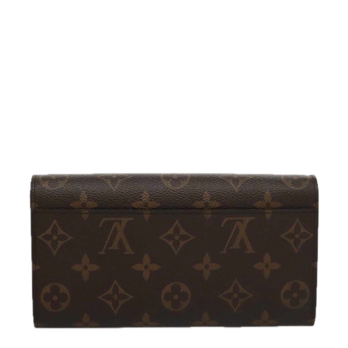 LOUIS VUITTON Monogram Portefeuille Sarah Long Wallet M61734 LV am7453