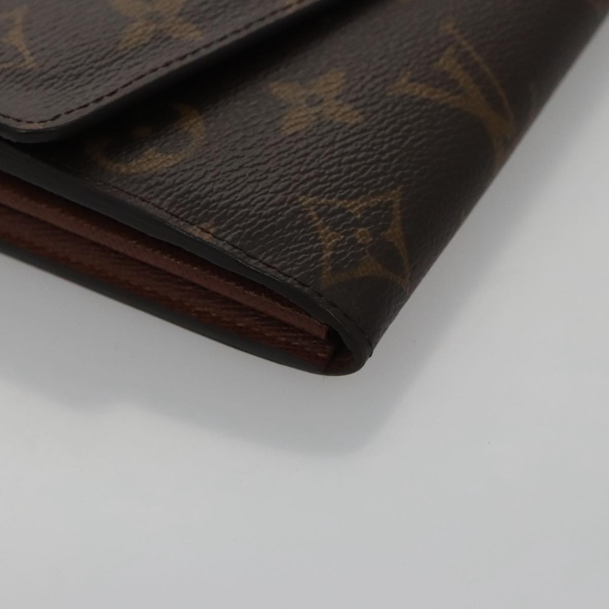 LOUIS VUITTON Monogram Portefeuille Sarah Long Wallet M61734 LV am7453