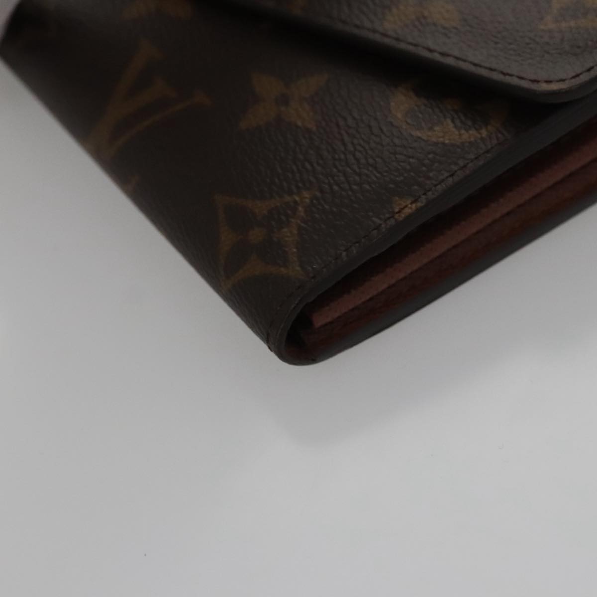 LOUIS VUITTON Monogram Portefeuille Sarah Long Wallet M61734 LV am7453