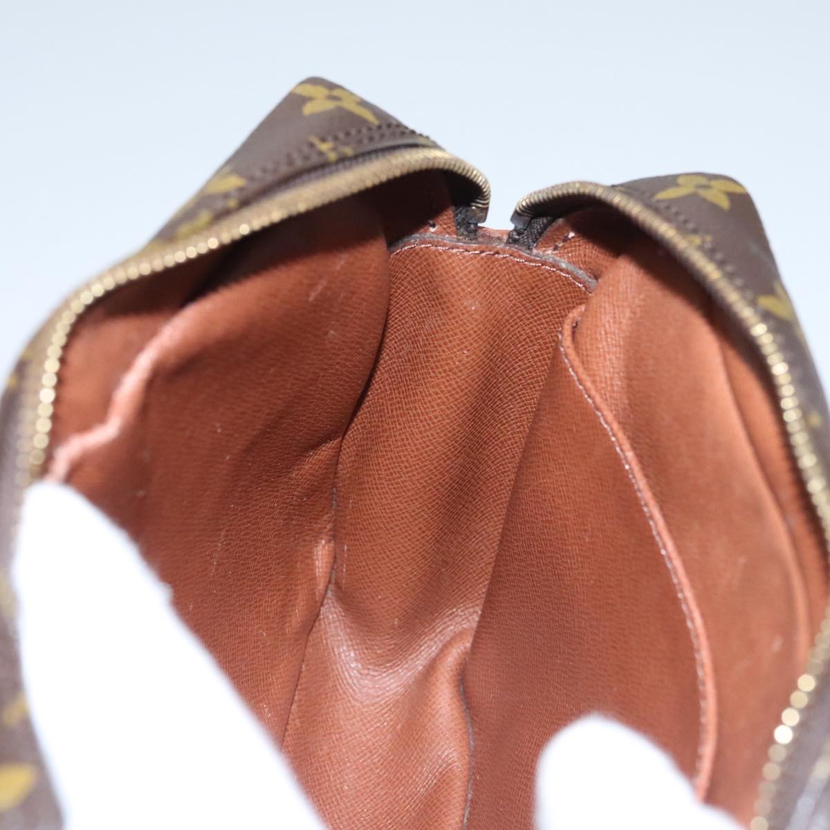 LOUIS VUITTON Monogram Compiegne 23 Clutch Bag M51847 LV am7496
