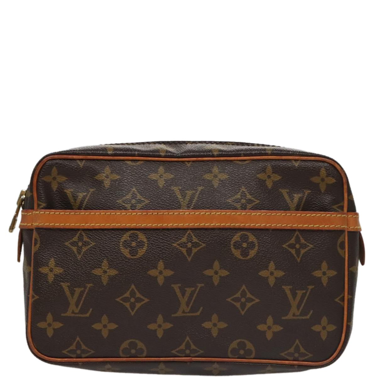 LOUIS VUITTON Monogram Compiegne 23 Clutch Bag M51847 LV am7496