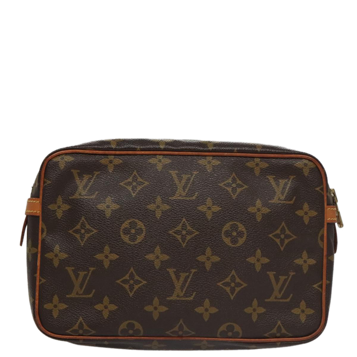 LOUIS VUITTON Monogram Compiegne 23 Clutch Bag M51847 LV am7496
