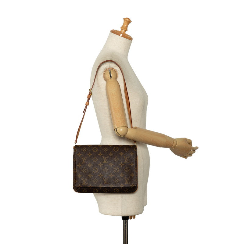 Louis Vuitton Monogram Musette Tango Short Shoulder Bag M51257 Brown