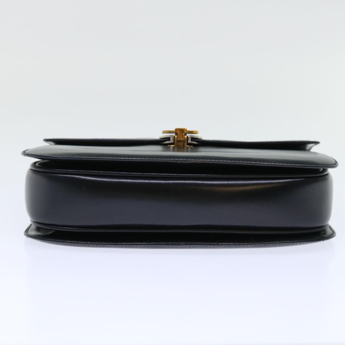 GUCCI Hand Bag Leather Black ar10018B