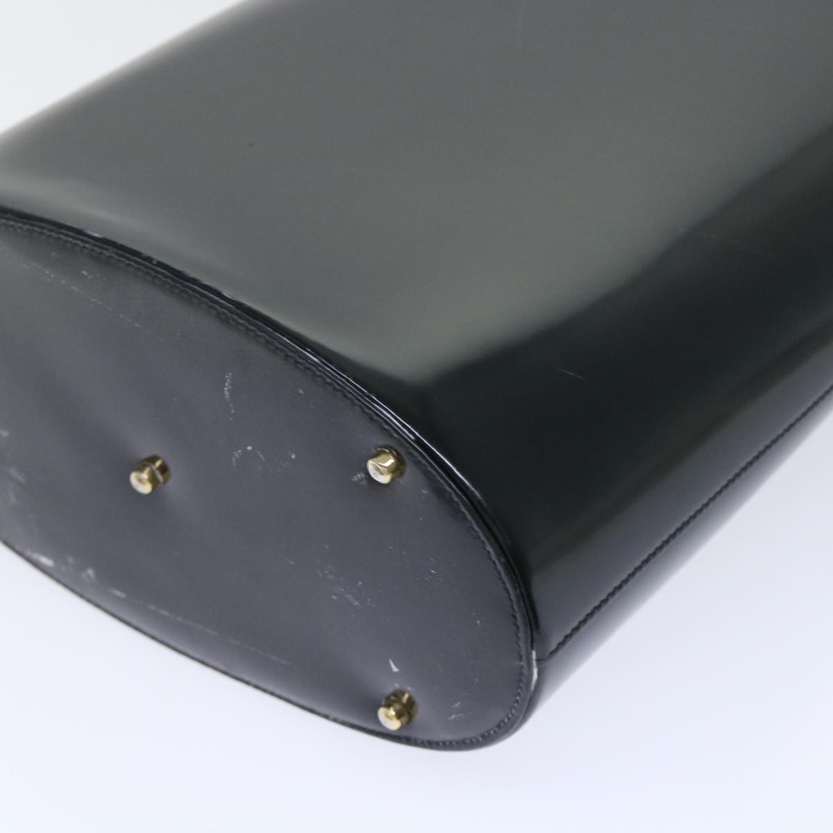 GUCCI Shoulder Bag Patent leather Black ar10026B
