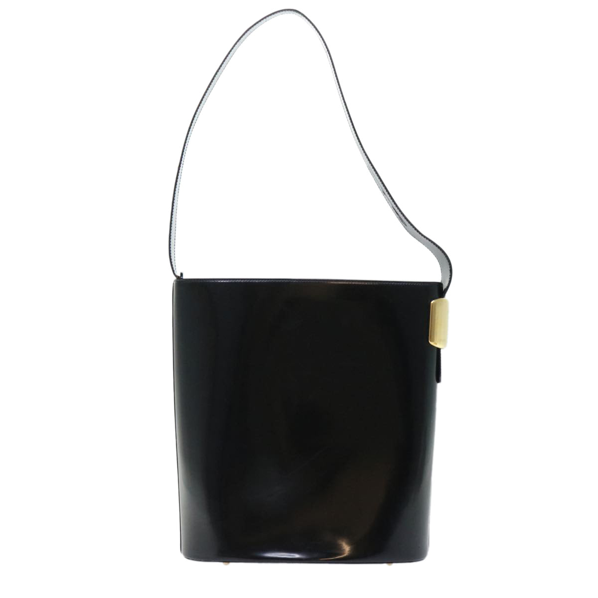 GUCCI Shoulder Bag Patent leather Black ar10026B