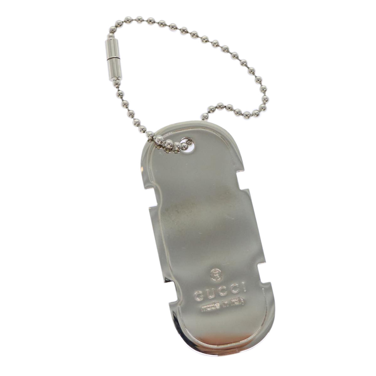 GUCCI Key Holder Metal Silver ar10029B