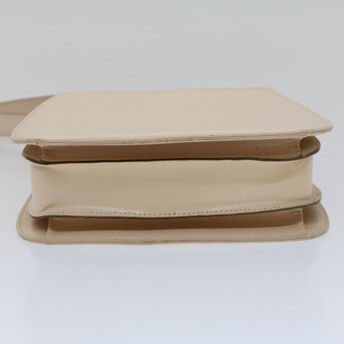 GUCCI Shoulder Bag Leather Beige ar10049B