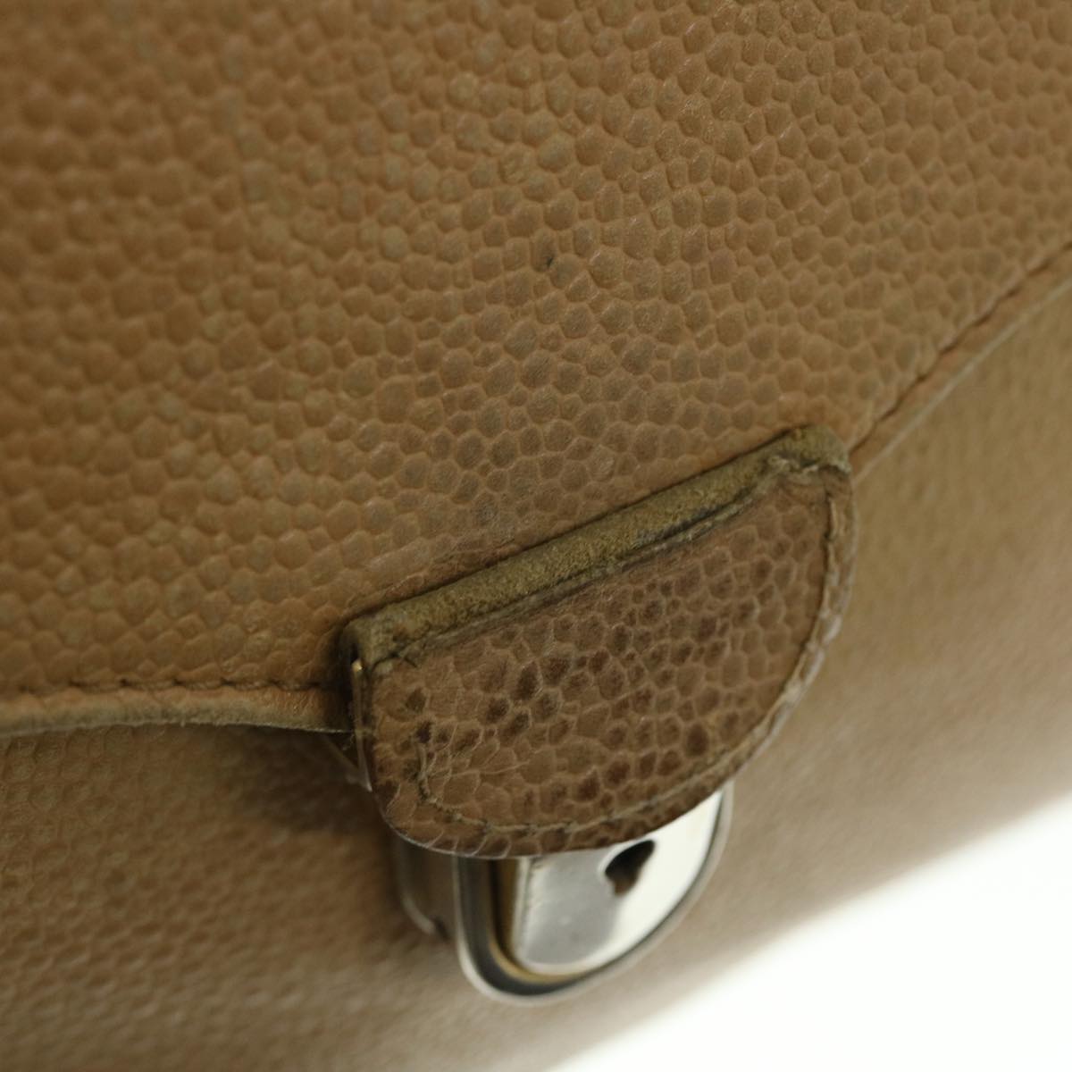 GUCCI Fendi Shoulder Bag Leather 2Set Beige Navy ar10061B