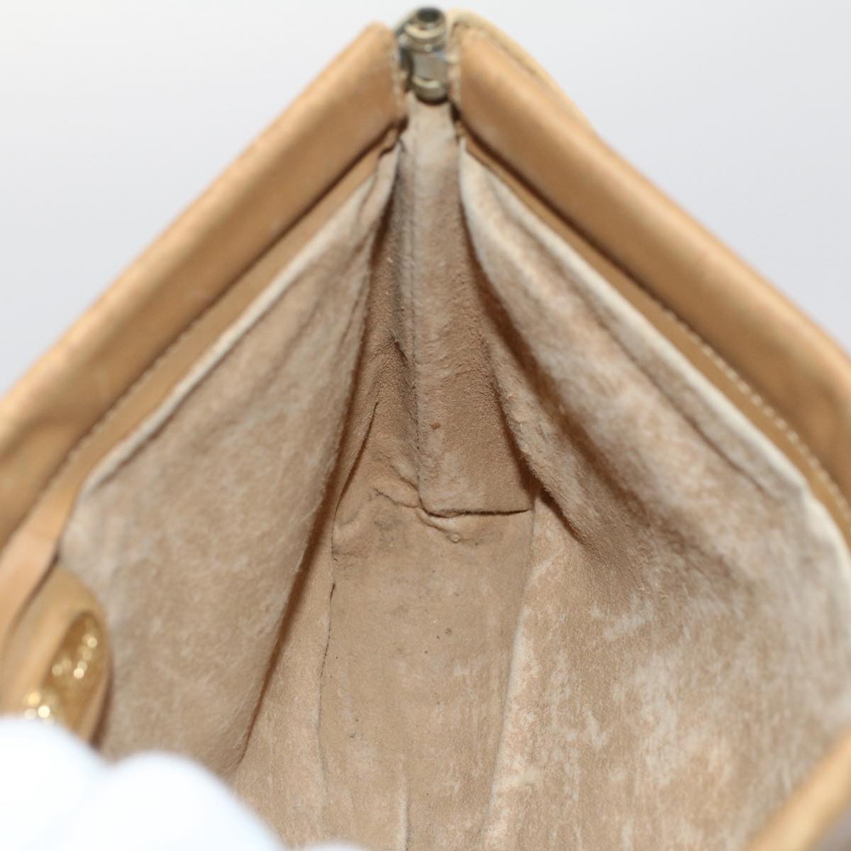 GUCCI Micro GG Canvas Shoulder Bag PVC Leather Beige 007.101 ar10083