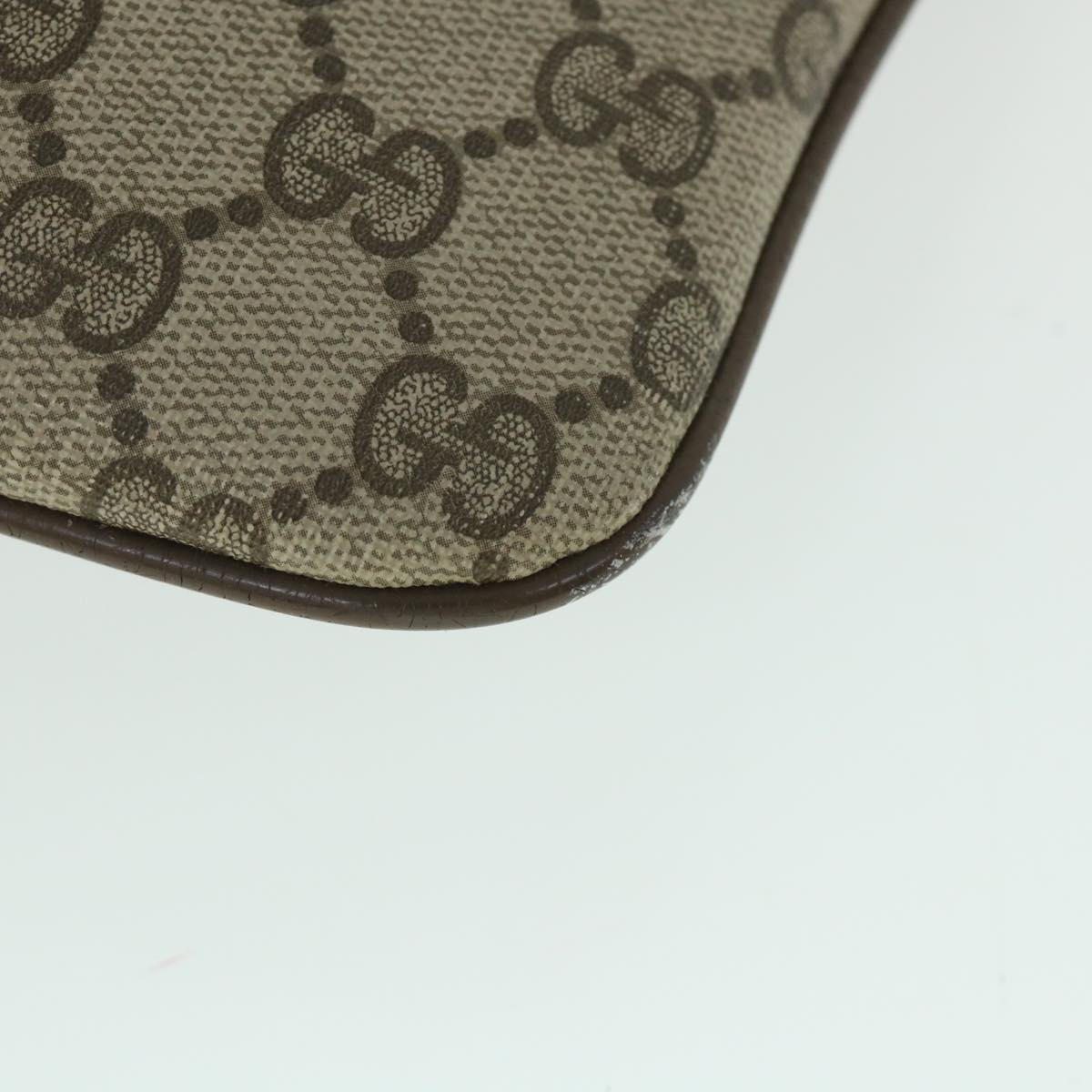 GUCCI GG Canvas Web Sherry Line Shoulder Bag Beige Red 904 02 047 ar10172