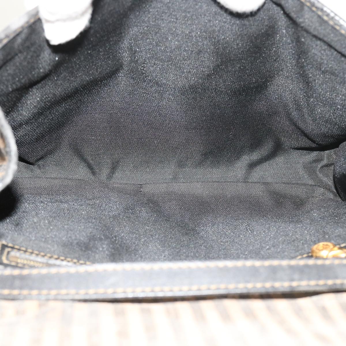 FENDI Pecan Canvas Shoulder Bag Brown ar10375B