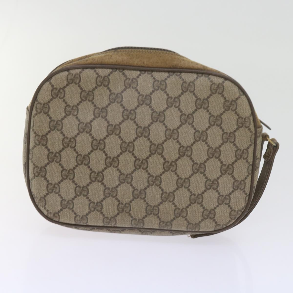 GUCCI GG Canvas Web Sherry Line Shoulder Bag 3Set Beige ar10786