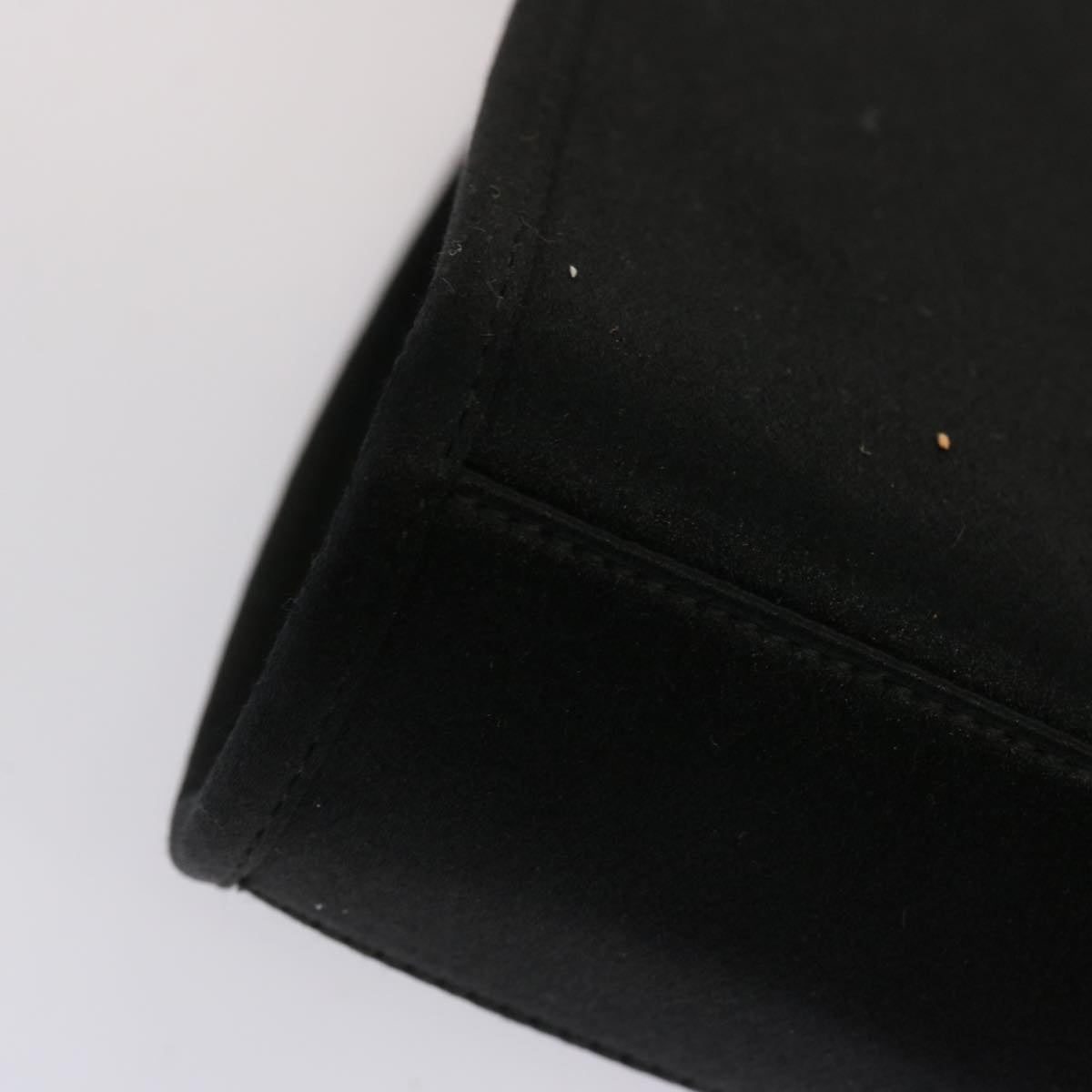 GUCCI Jackie Hand Bag Satin Black 005 0788 00926 ar11686