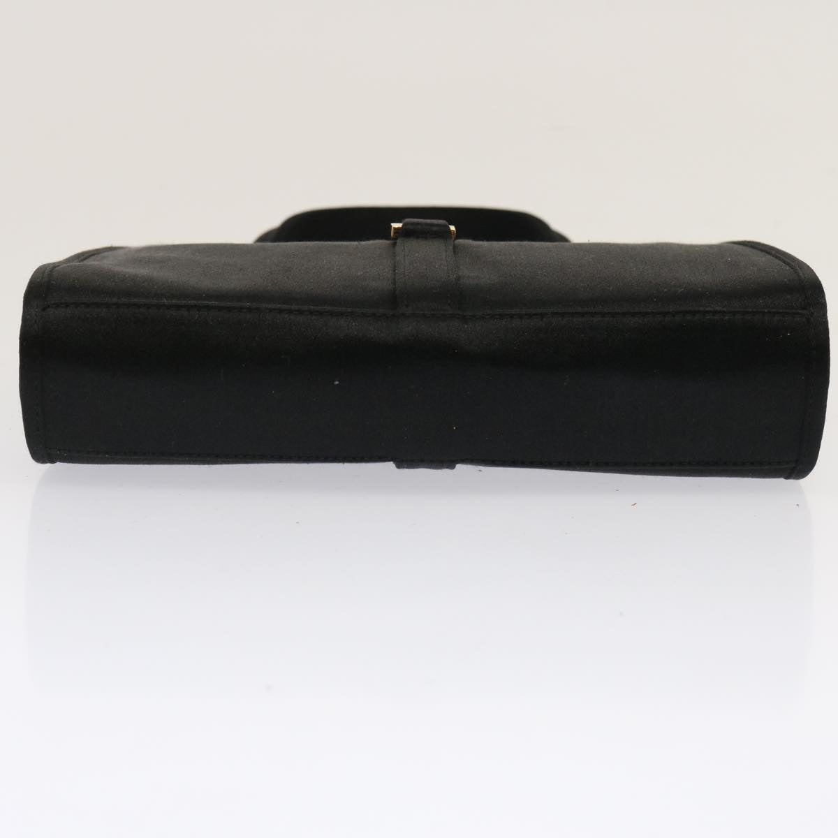 GUCCI Jackie Hand Bag Satin Black 005 0788 00926 ar11686