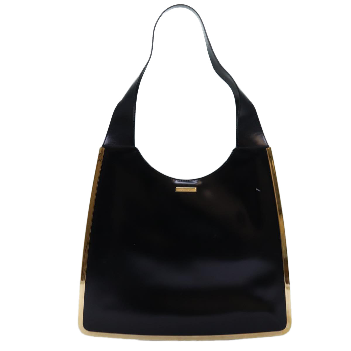 GUCCI Shoulder Bag patent Black 002 2046 0447 ar11845
