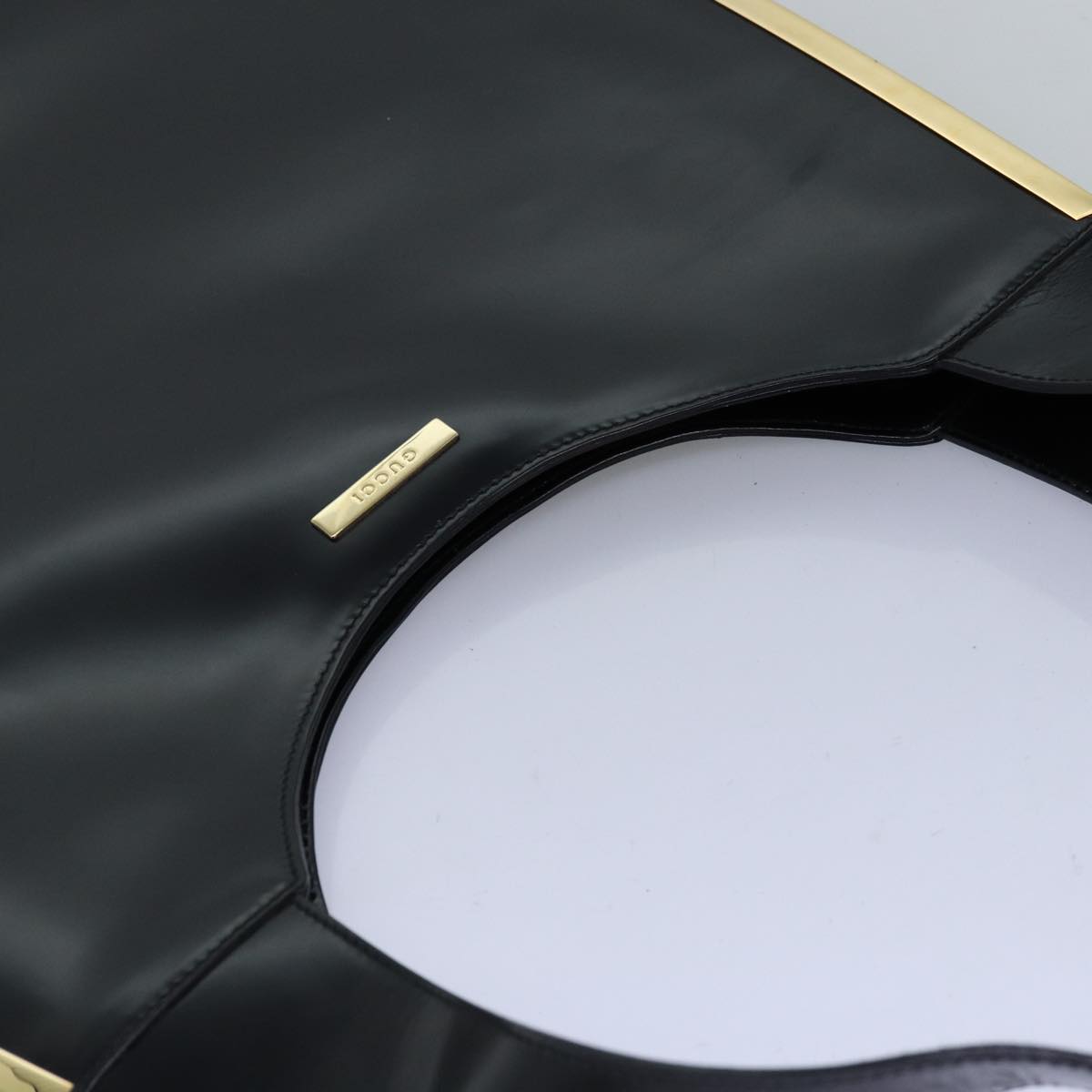 GUCCI Shoulder Bag patent Black 002 2046 0447 ar11845
