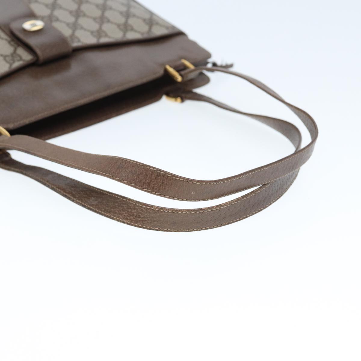 GUCCI GG Supreme Hand Bag PVC Beige 86 02 021 ar11979