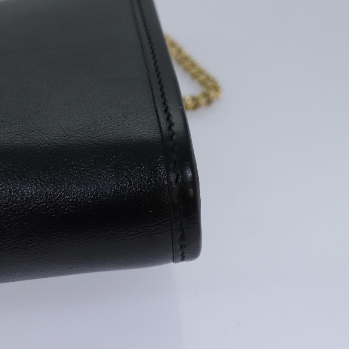 GUCCI Raja Ophidia Web Sherry Line Chain Bag Leather Black 573797 ar12088
