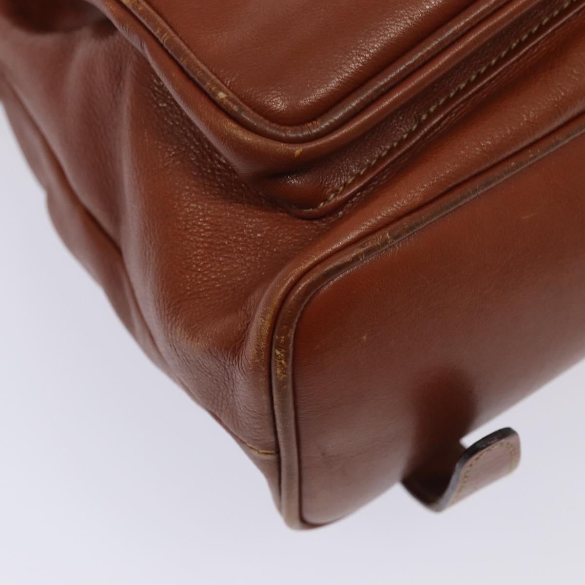 GUCCI Bamboo Backpack Leather Brown 003 2058 0016 ar12099