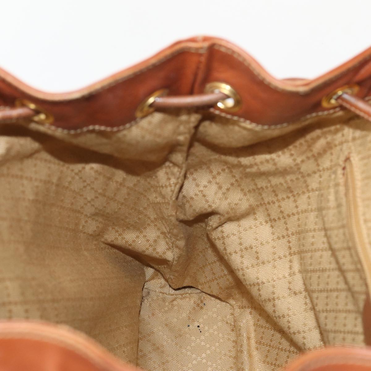 GUCCI Bamboo Backpack Leather Brown 003 2058 0016 ar12099
