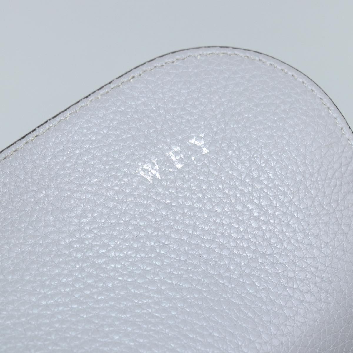 GUCCI Bamboo Daily Hand Bag Leather 2way Gray 370830 ar12107