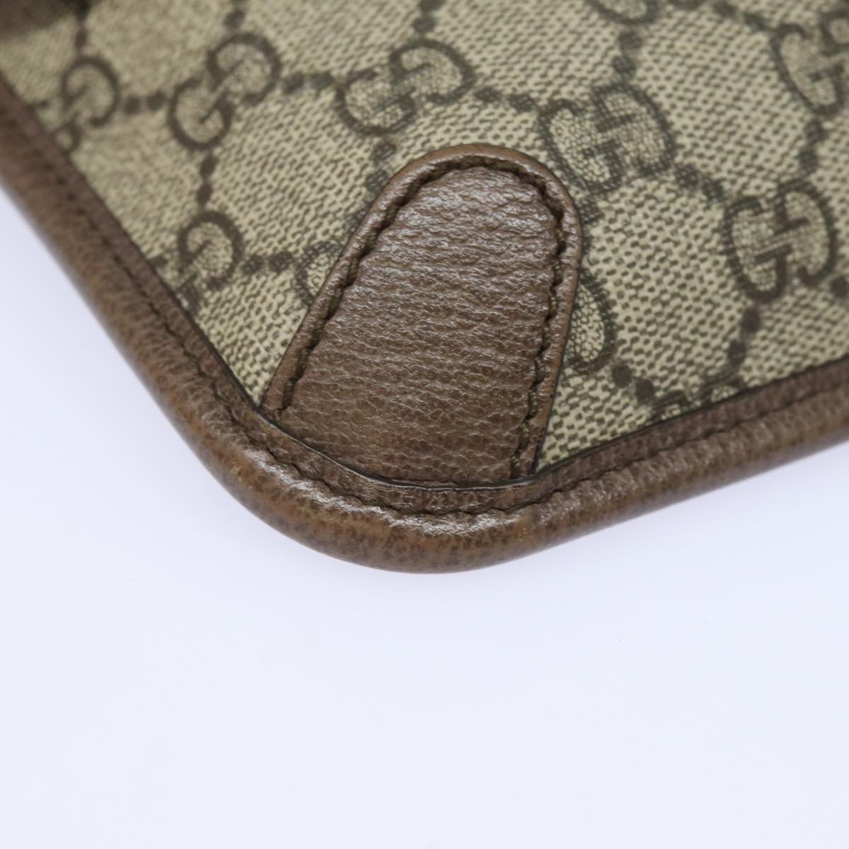 GUCCI GG Supreme Web Sherry Line Waist bag Neo Vintage Beige 493930 ar12117