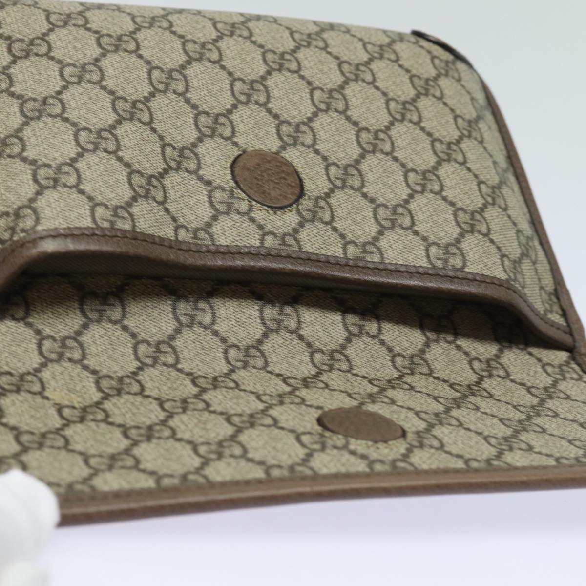 GUCCI GG Supreme Web Sherry Line Waist bag Neo Vintage Beige 493930 ar12117