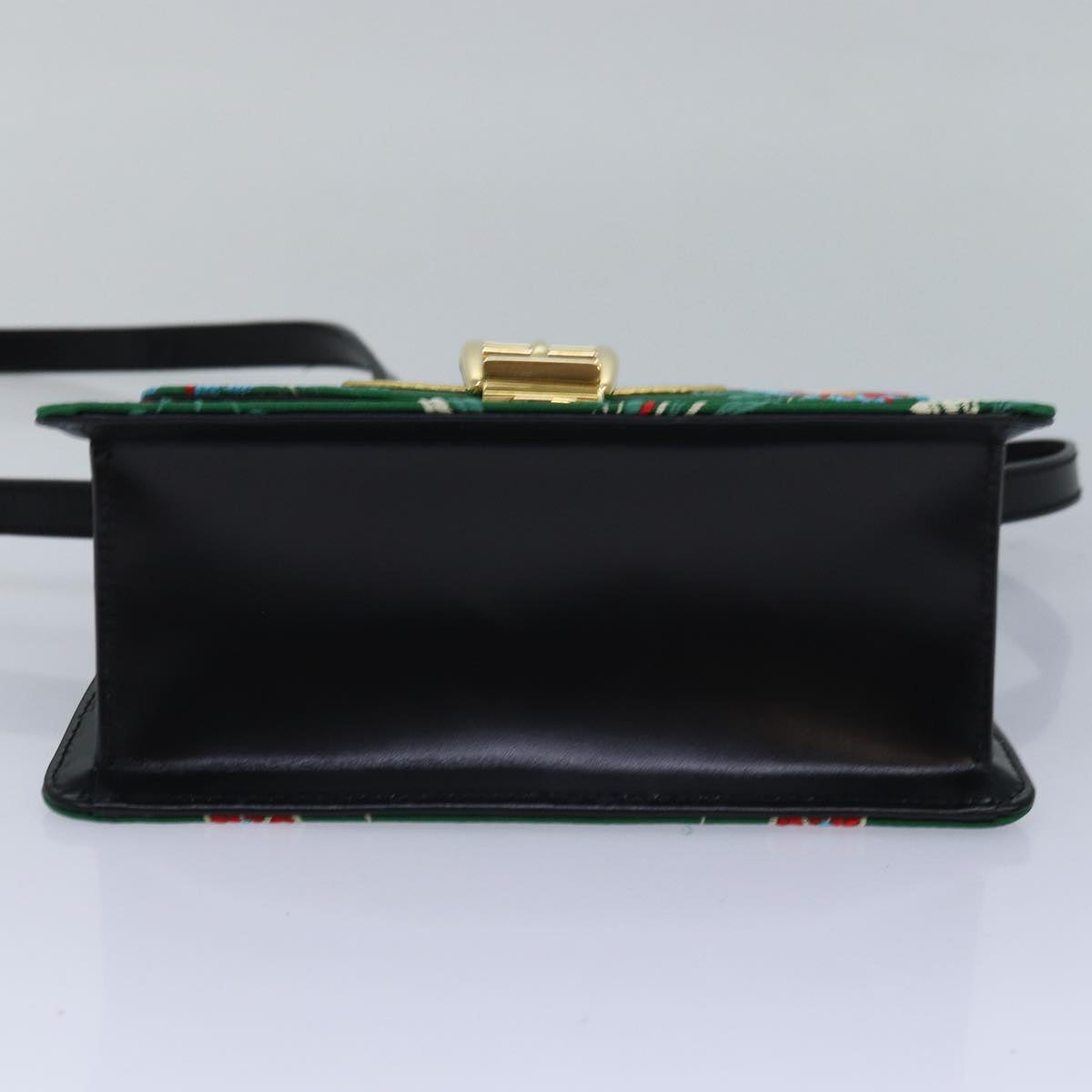 GUCCI Silvi Mini Hand Bag Satin 2way Multicolor 472107 ar12144