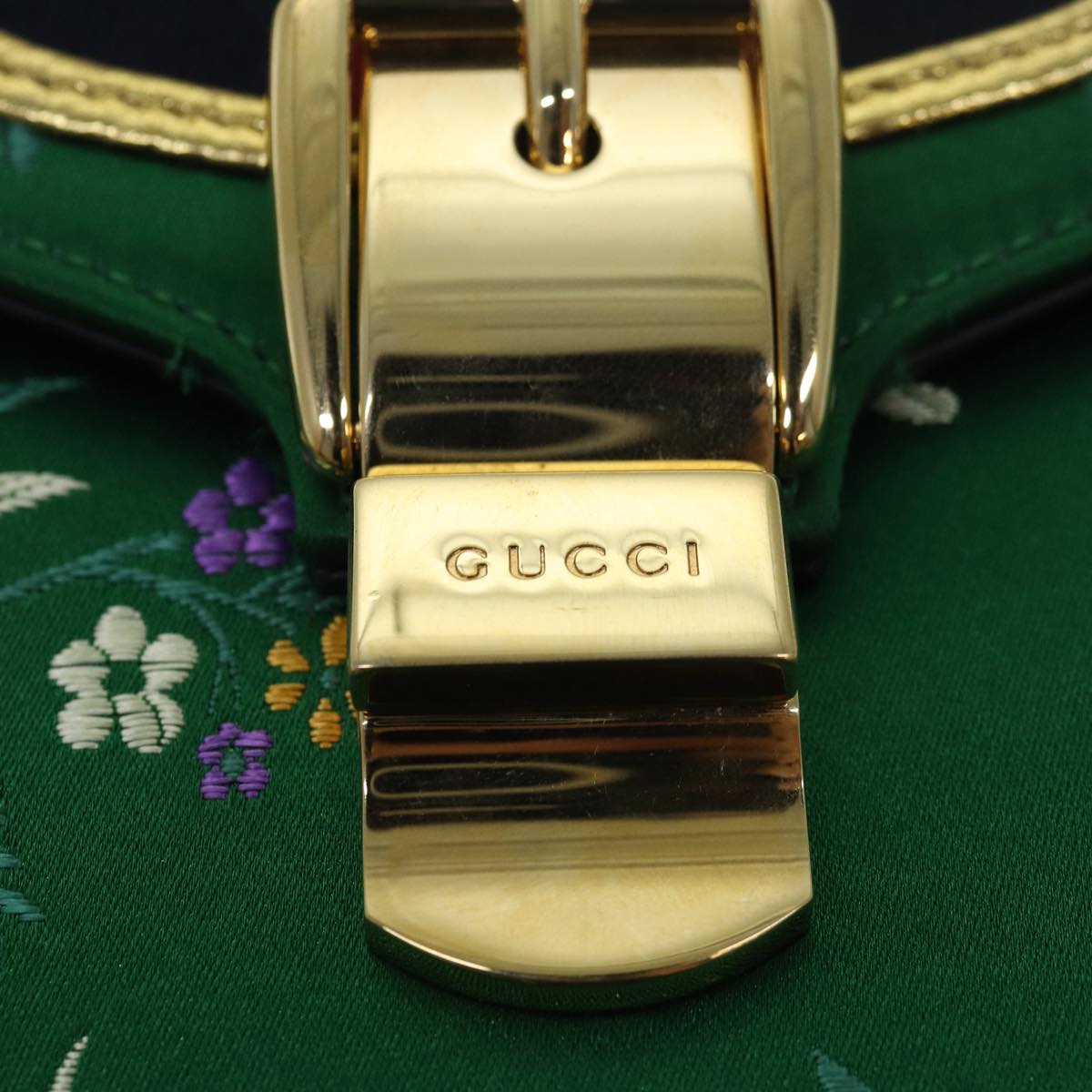 GUCCI Silvi Mini Hand Bag Satin 2way Multicolor 472107 ar12144