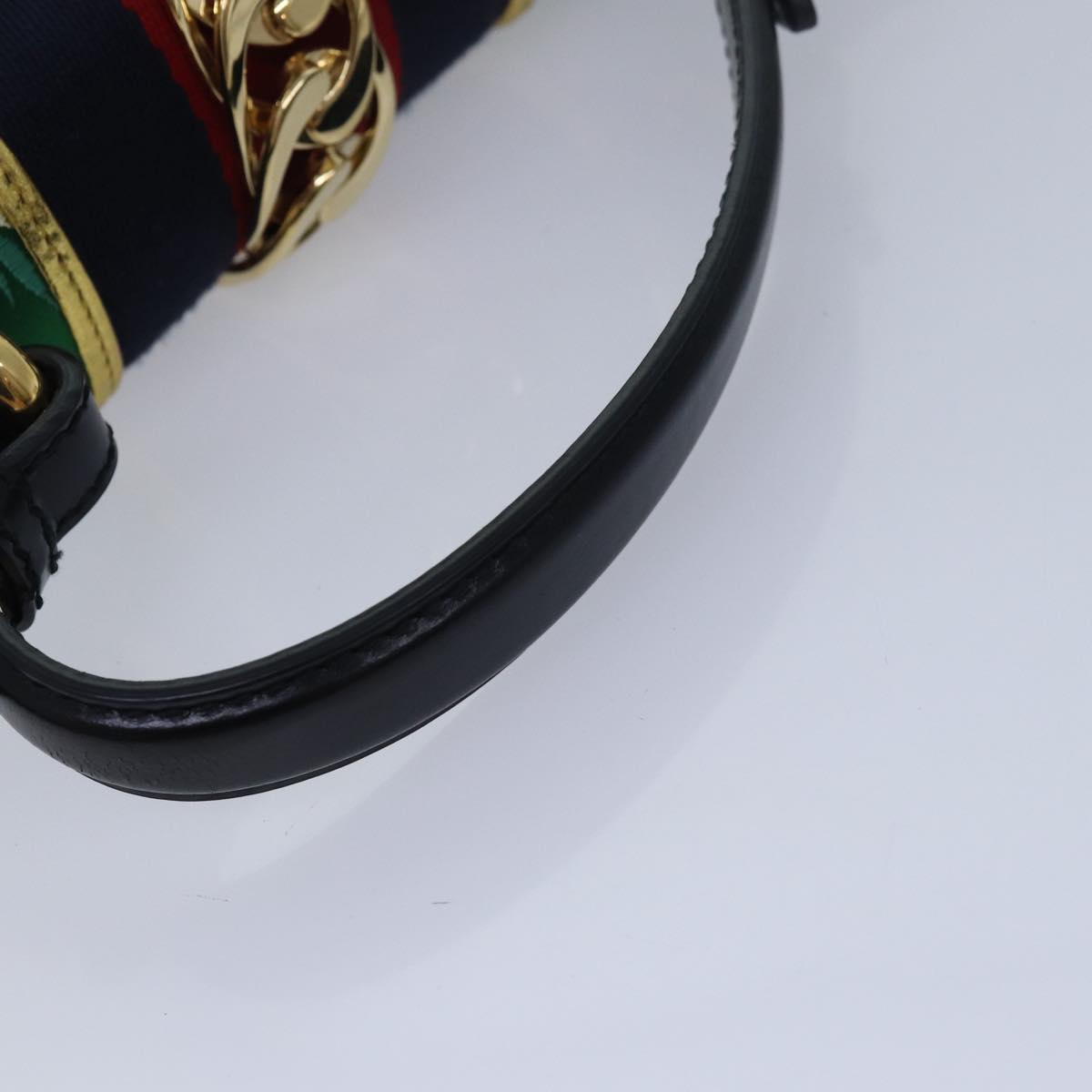 GUCCI Silvi Mini Hand Bag Satin 2way Multicolor 472107 ar12144