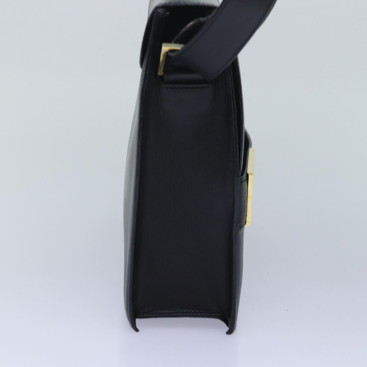 GUCCI Shoulder Bag Leather Black 001 1274 1912 ar12169