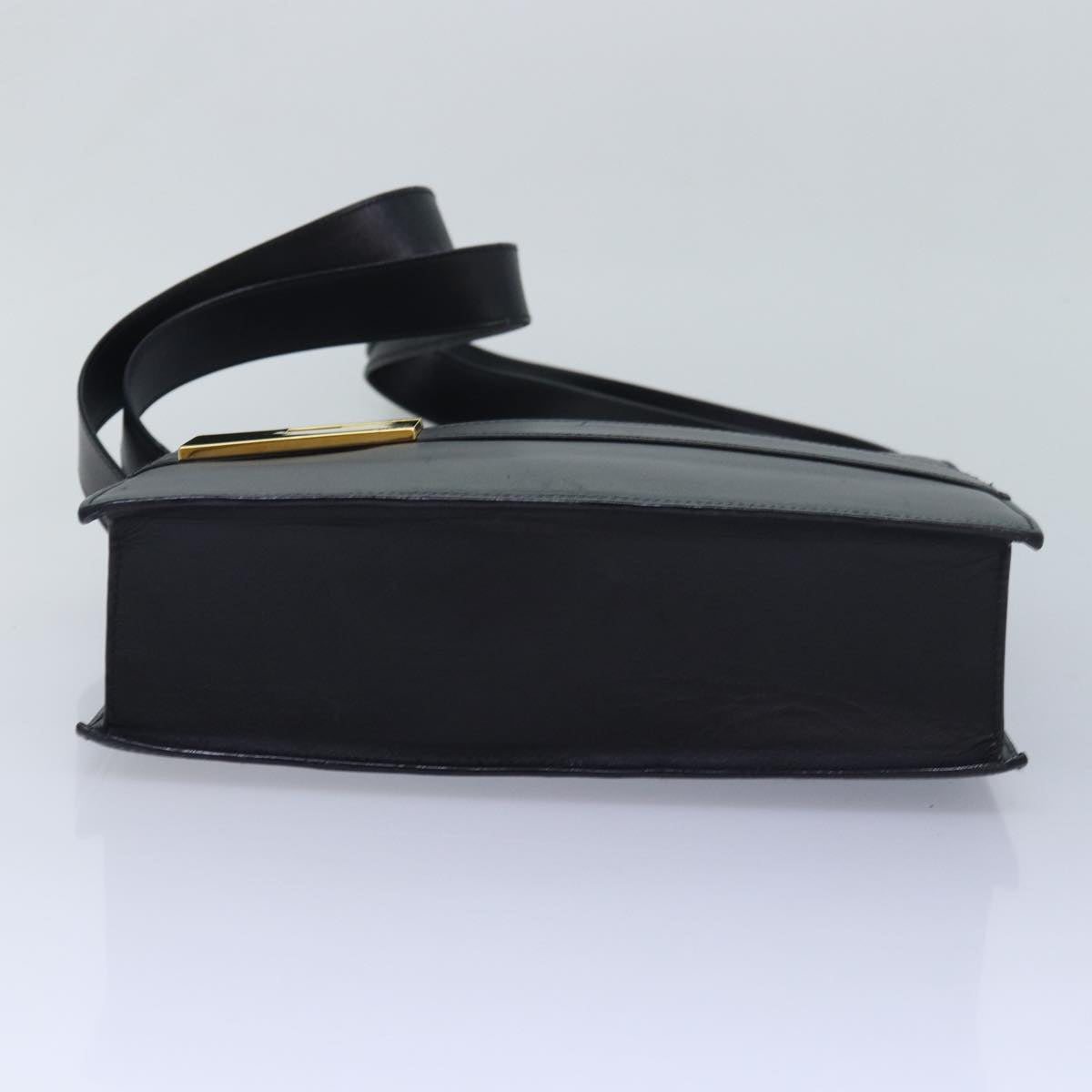 GUCCI Shoulder Bag Leather Black 001 1274 1912 ar12169