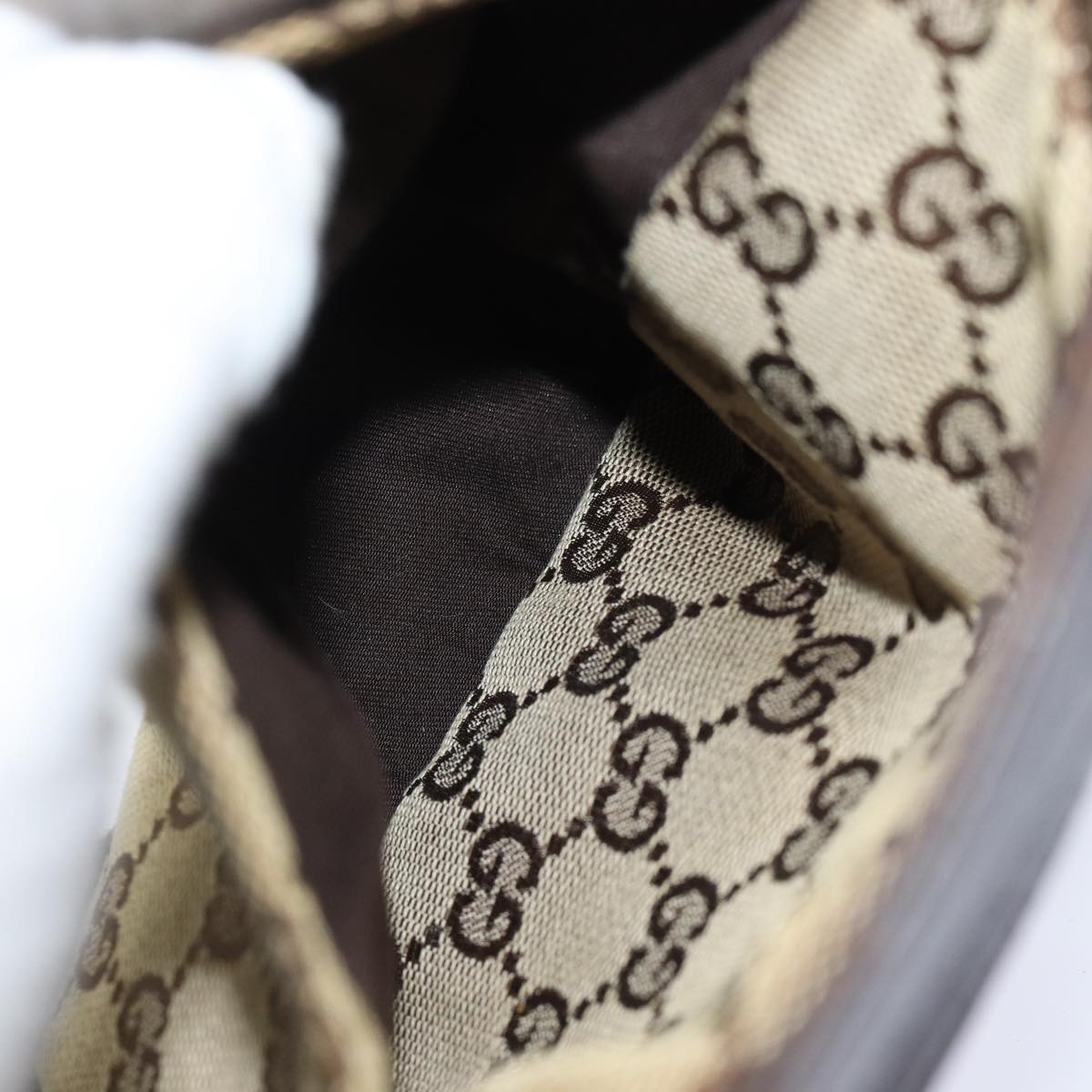 GUCCI GG Canvas Waist bag Beige ar12216