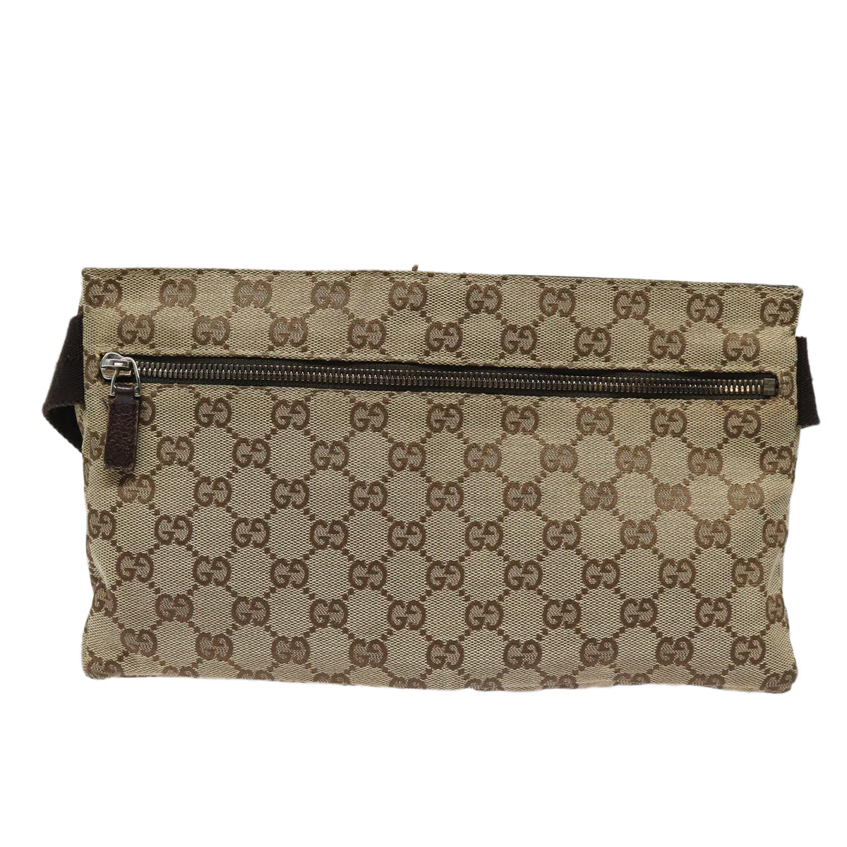 GUCCI GG Canvas Waist bag Beige ar12216
