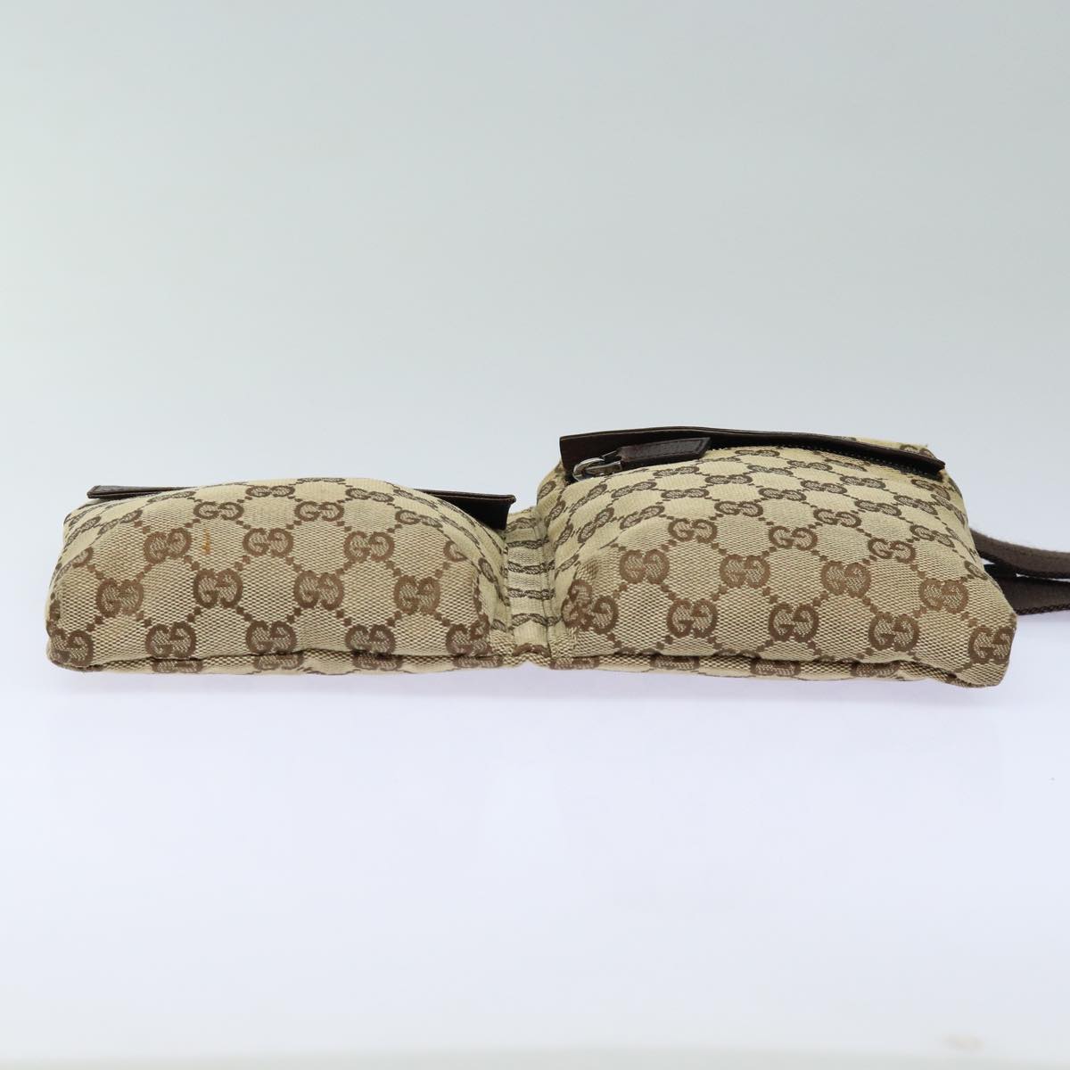 GUCCI GG Canvas Waist bag Beige ar12216