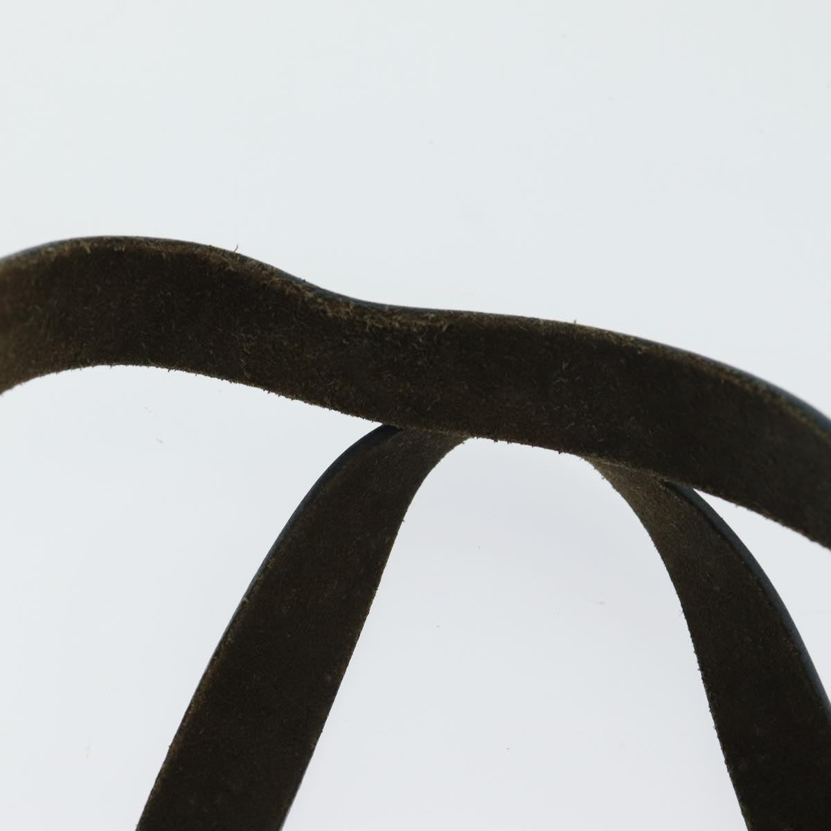 FENDI Zucchino Canvas Hand Bag Navy ar12302
