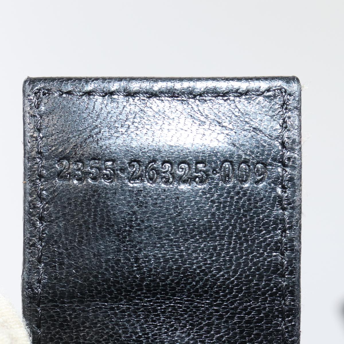 FENDI Mamma Baguette Shoulder Bag Nylon Black ar12319