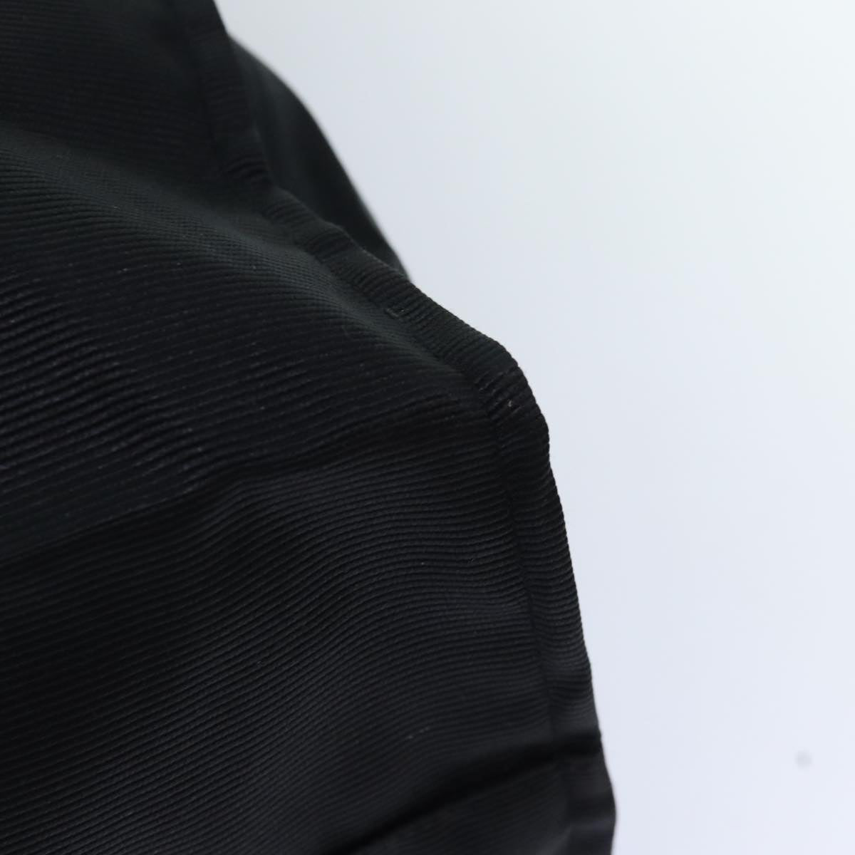 FENDI Tote Bag Nylon Black Gold ar12397