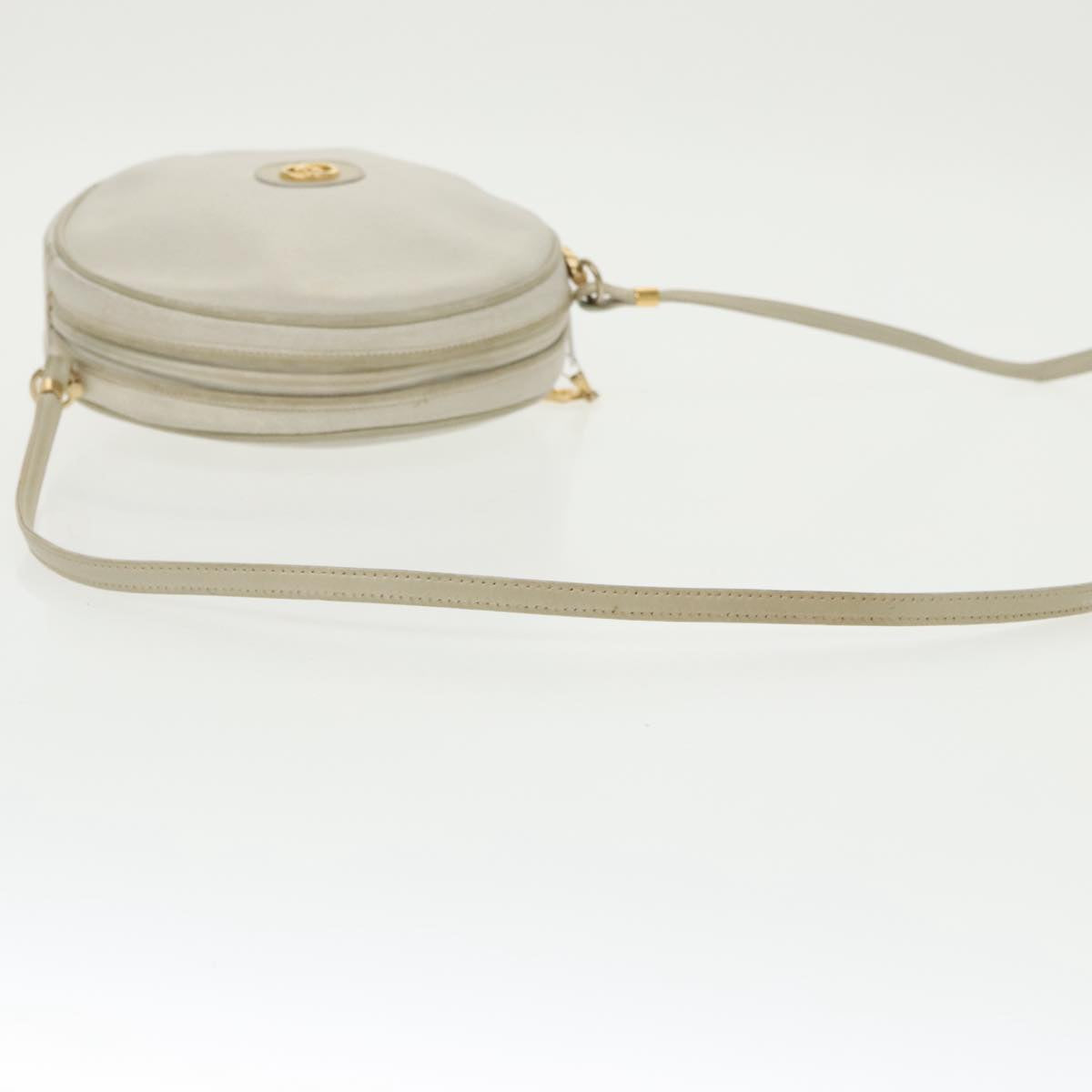 GUCCI Hand Bag Leather 2Set Black White ar12854