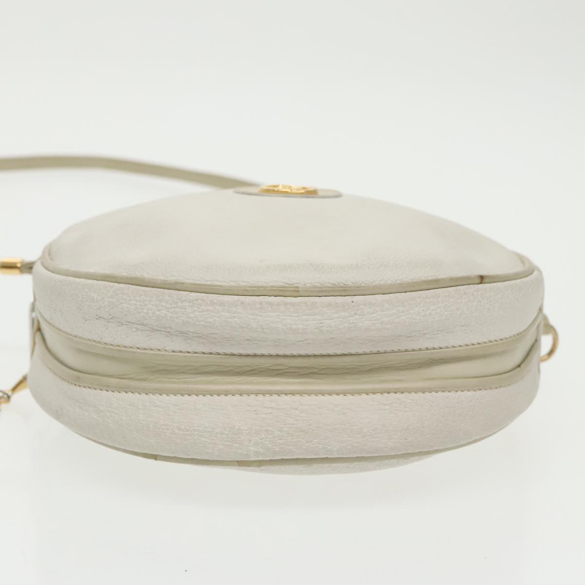 GUCCI Hand Bag Leather 2Set Black White ar12854