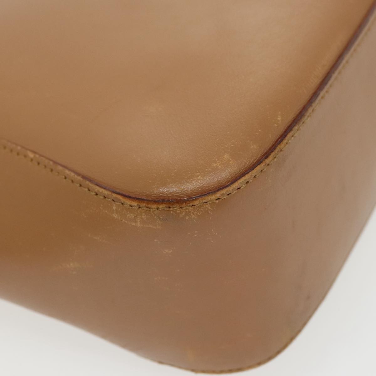GUCCI Sherry Line Tote Bag Leather Brown 002 1135 ar12873